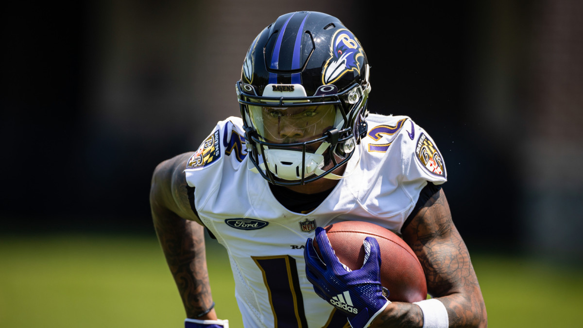 Baltimore Ravens Rashod Bateman